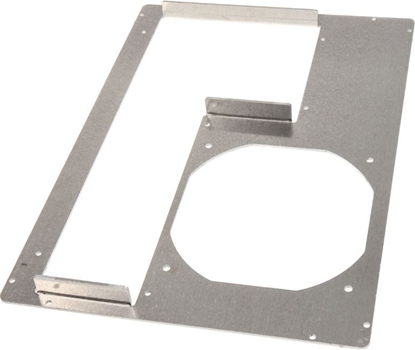 Изображение DimasTech Pyta tylna obudowy Micro-ATX, 5 gniazd, Srebrna (S0022RW)