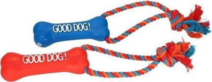 Picture of Dingo DINGO ZABAWKA VINYL KO+SZNUR NIEBIESKA 13cm