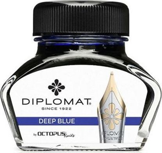 Picture of Diplomat atrament Diplo Octopus szklany 30 ml ciemnoniebieski