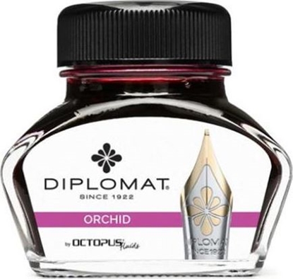 Picture of Diplomat tusz Diplo Octopus 30 ml szklany różowy