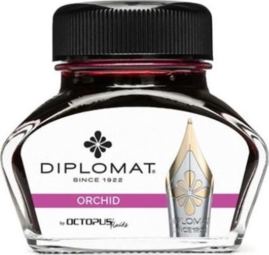 Picture of Diplomat tusz Diplo Octopus 30 ml szklany róowy