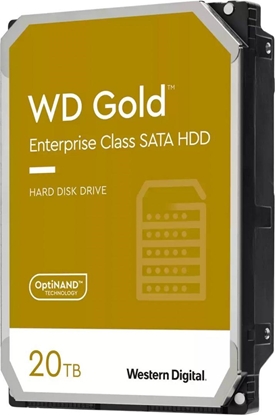 Picture of Dysk serwerowy WD Gold 20TB 3.5'' SATA III (6 Gb/s)  (WD201KRYZ)
