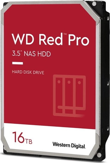 Picture of Dysk serwerowy WD Red Pro 16TB 3.5'' SATA III (6 Gb/s)  (WD161KFGX)