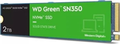 Изображение Dysk SSD WD Green SN350 2TB M.2 2280 PCI-E x4 Gen3 NVMe (WDS200T3G0C)