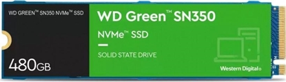 Attēls no Dysk SSD WD Green SN350 480GB M.2 2280 PCI-E x4 Gen3 NVMe (WDS480G2G0C)