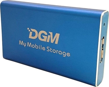 Изображение Dysk zewnętrzny SSD DGM My Mobile Storage 128GB Niebieski (MMS128BL)