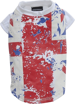Изображение DoggyDolly Koszulka GB, biaa,S 23-25cm/36-38cm