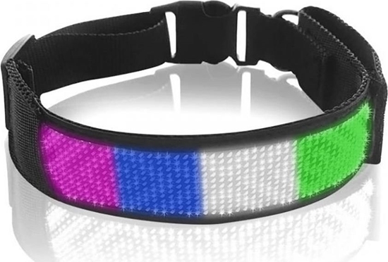 Picture of DoggyVillage Obroa z kolorowym wywietlaczem LED Doggy Village SMART COLLAR MT7112 programowalna