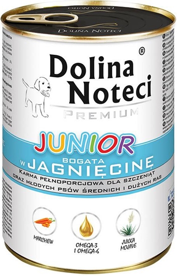 Picture of Dolina Noteci Premium Junior z jagnicin 400g