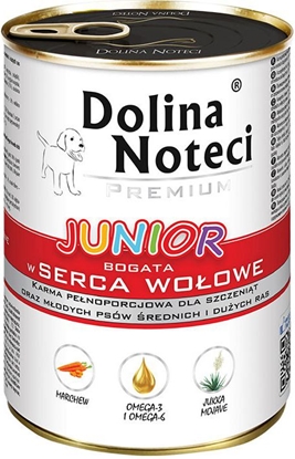 Picture of Dolina Noteci Premium Junior z sercami woowymi 400g