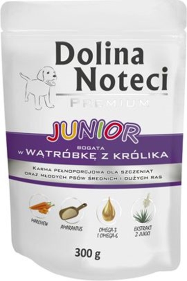 Изображение Dolina Noteci Premium Junior z wtróbk z królika 300g