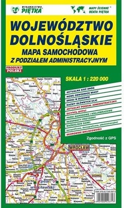 Picture of Dolnośląskie Mapa samochodowa 1:220 000