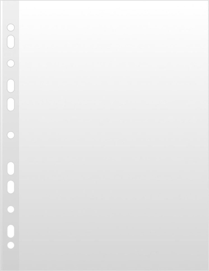 Picture of Donau Koszulki na dokumenty DONAU, PP, A4, groszkowe, 50mikr., 100szt.