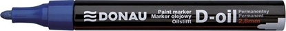 Picture of Donau Marker olejowy DONAU D-Oil, okrgy, 2,8mm, niebieski