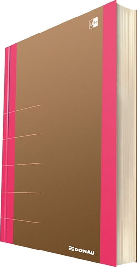 Picture of Donau Notatnik DONAU Life, organizer, 165x230mm, 80 kart., róowy