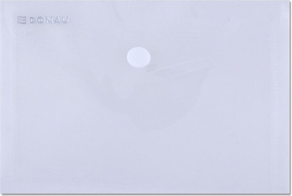 Picture of Donau Teczka kopertowa DONAU zatrzask, PP, A6, 180mikr., transparentna