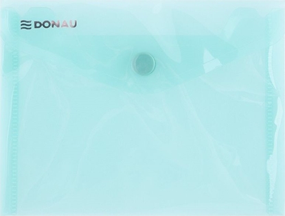 Picture of Donau Teczka kopertowa DONAU zatrzask, PP, A6, 180mikr., zielona