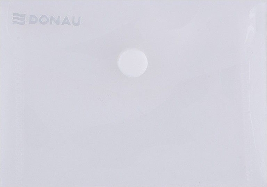 Picture of Donau Teczka kopertowa DONAU zatrzask, PP, A7, 180mikr., transparentna