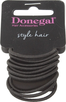 Picture of Donegal DON*GUMKA (FA-5820) czarna mała 12szt