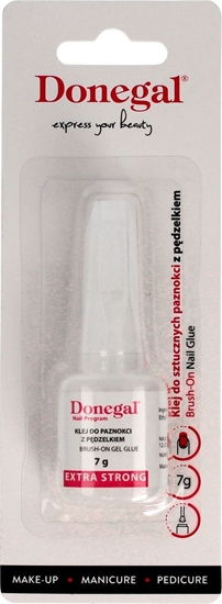 Picture of Donegal KLEJ do sztucznych paznokci z pdzelkiem (3100) transparentny 7g