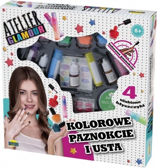 Изображение Dromader Atelier Glamour Kolorowe paznokcie, usta 02525