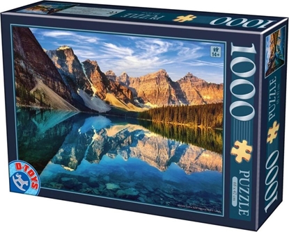 Attēls no D-Toys Puzzle 1000 Kanada, Jezioro Morine