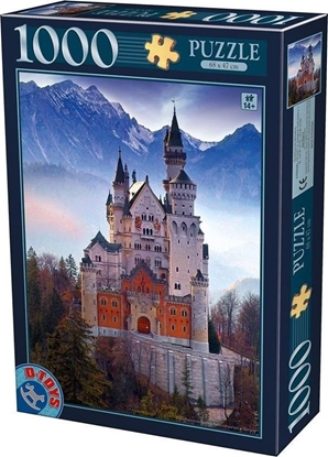 Изображение D-Toys Puzzle 1000 Niemcy, Zamek Neuschwanstein