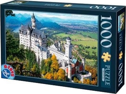 Attēls no D-Toys Puzzle 1000 Niemcy, Zamek Neuschwanstein