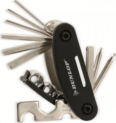 Picture of Dunlop DUNLOP zestaw kluczy rowerowych MULTI TOOL + etui