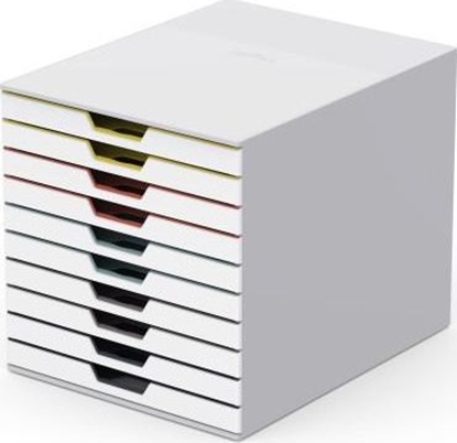 Picture of Durable DURABLE Schubladenbox VARICOLOR 10Fächer MIX mehrfbg