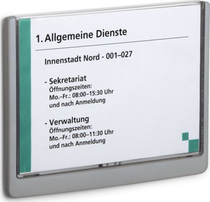 Attēls no Durable TABLICZKA PRZYDRZWIOWA 210X148,5 GRAF DURABLE