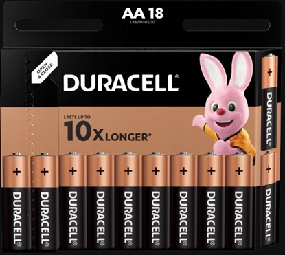 Picture of Duracell Bateria Basic AA / R6 1500mAh 18 szt.