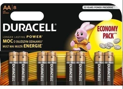 Picture of Duracell Bateria Basic AA / R6 1500mAh 8 szt.