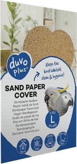 Picture of Duvo+ Duvo+ Arkusz Papieru ciernego dla ptaków rozmiar L 5 szt. 28x43cm