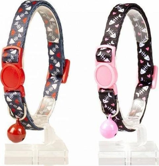 Изображение Duvo+ DUVO+ OBROA KOT W RYBKI SZARA/CZARNA 20-30cm / 10mm 11189