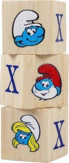 Изображение Duvo+ Duvo+ Smerfy Zabawka Gryzo Kostki 18 szt.