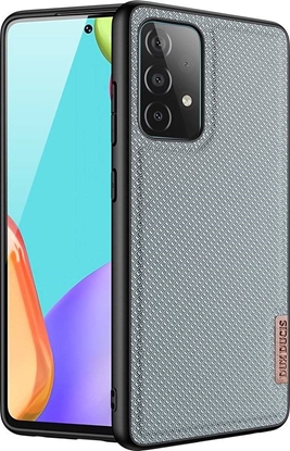 Attēls no Dux Ducis Dux Ducis Fino etui pokrowiec pokryty nylonowym materiaem Samsung Galaxy A72 4G niebieski