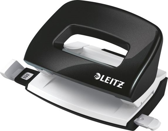 Picture of Leitz 50601095 hole punch 10 sheets Black, White