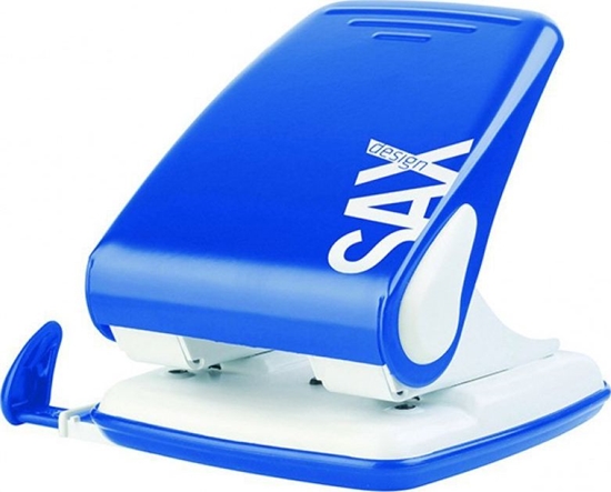 Изображение Dziurkacz SAX 518 40 kartek Niebieski (ISAXD518-01)