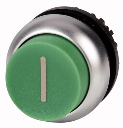 Picture of Eaton M22-DH-G-X1 electrical switch Pushbutton switch Black, Green, Metallic