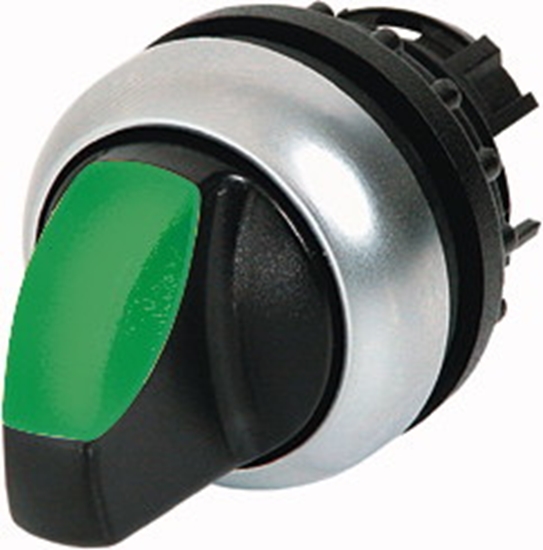 Picture of Eaton M22-WRLK3-G electrical switch Toggle switch Black, Green, Silver