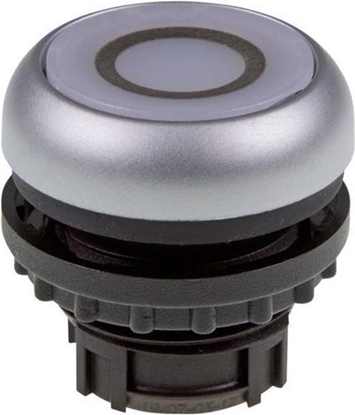 Picture of Eaton M22-DL-W-X0 electrical switch Pushbutton switch Black, Metallic, White