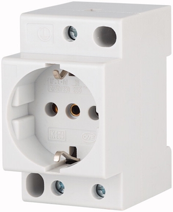 Picture of Eaton Z-SD230 socket-outlet Type F White