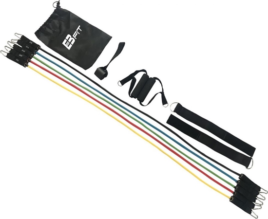 Picture of Eb Fit Tubing róne poziomy oporu w zestawie wielokolorowy 5 szt.