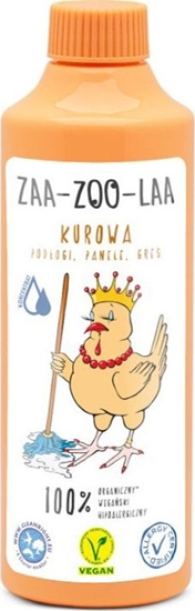 Picture of Ecocera  ZAA-ZOO-LAA Pyn do czyszczenia Kurowa - podogi,panele,gres 350ml