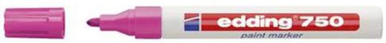 Picture of Edding Marker lakierowy, okrga kocówka, 2-4MM róowy (750/009/R ED)