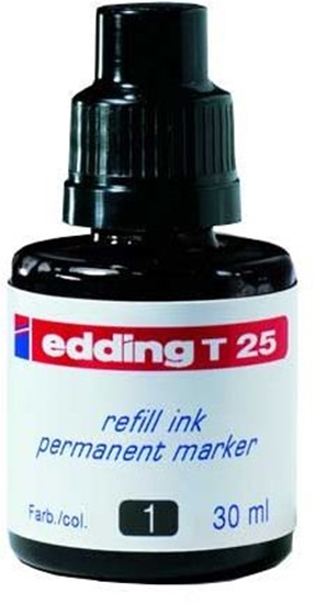 Picture of Edding Tusz do markerów permanentnych 30ML czarny (T25/001/C ED)