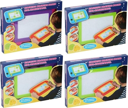 Attēls no Eddy Toys Eddy toys - Tablica magnetyczna / znikopis dla dzieci (Pomarańczowy)
