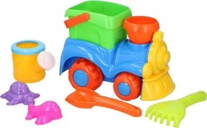 Picture of Eddy Toys Eddy toys - Zestaw zabawek do piaskownicy 8 el. Pociąg