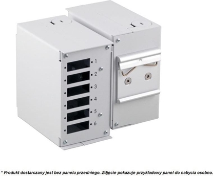 Изображение EFB EFB 53705.1v3 EFB Przecznica wiatowodowa na szyn DIN, przemysowa, bez panela przedniego